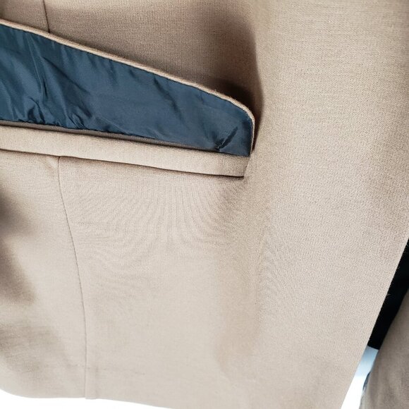 Liverpool Boyfriend Blazer With Princess Dart Maple Brown Open Front Ponte 2X - Picture 4 of 9